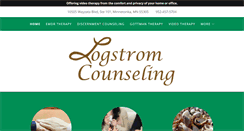 Desktop Screenshot of logstromcounseling.com